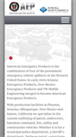 Mobile Screenshot of american-emergency-products.com